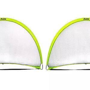 Franklin Sports Soccer Goal Set Pop-Up – Dome-Shaped, 6 Feet x 4 Feet, 2-Pack